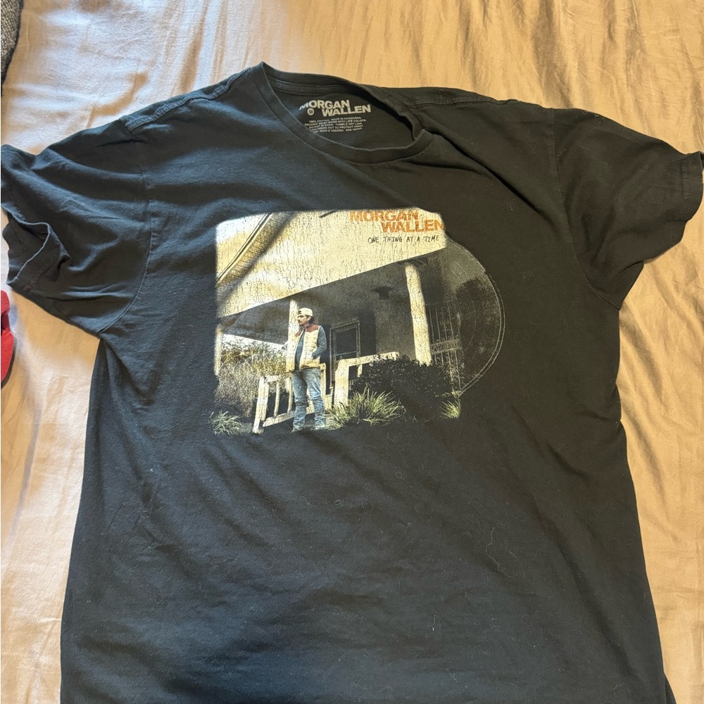 Black Graphic Morgan Wallen T-Shirt